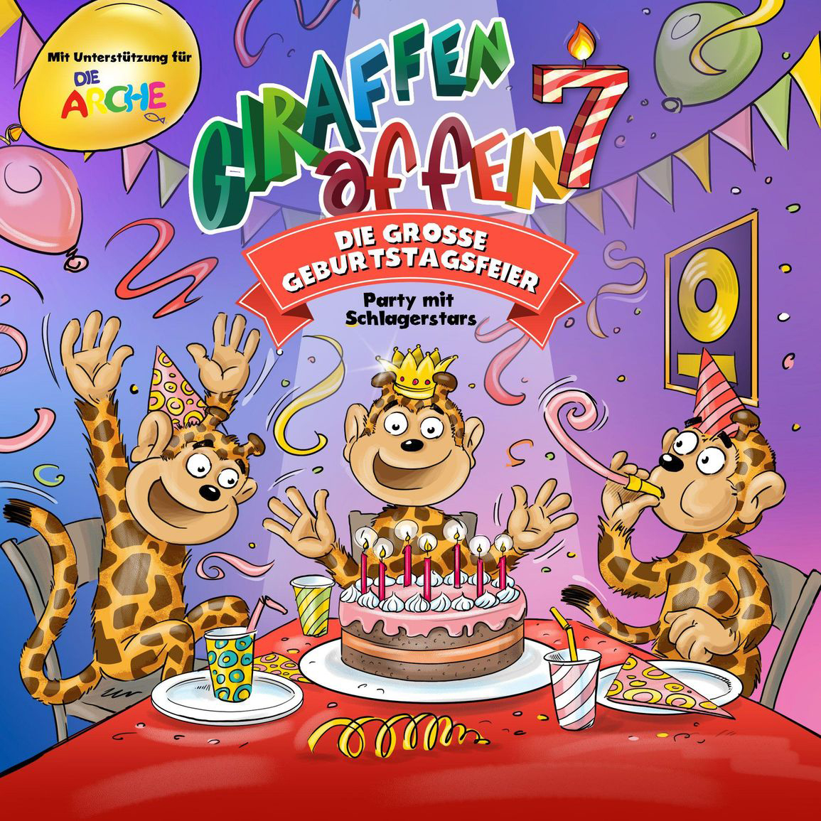 Albumcover "Giraffenaffen 7"